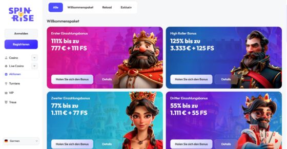 SpinRise sonderangebote