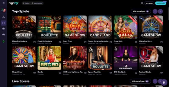 Highflybet Live-Kasino