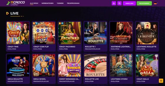 11 Croco Live-Kasino