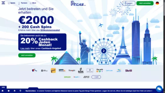 Offizielle Website von BluVegas Casino