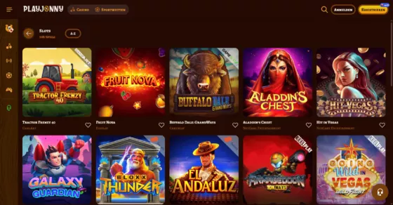 Playjonny Casino-Spielautomaten