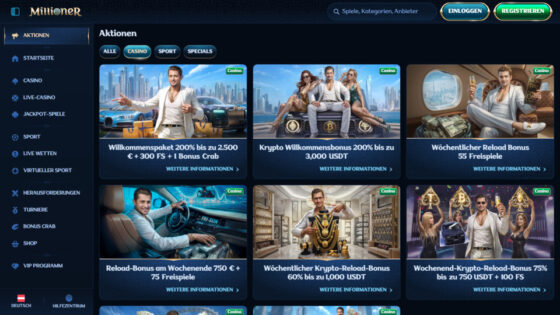 Millioner Förderung