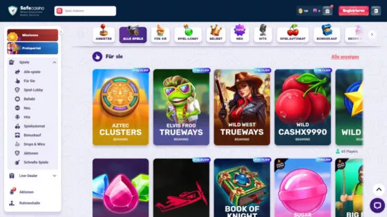 Safecasino Casino-Spielautomaten