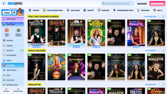 Onlyspins live