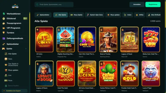 Trip2vip Casino-Spielautomaten