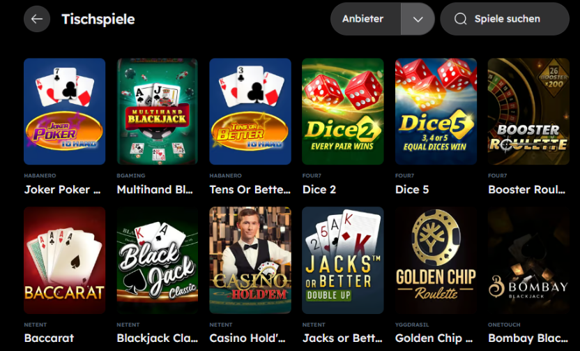 VegasNova Casino Games – Slots & Tischspiele