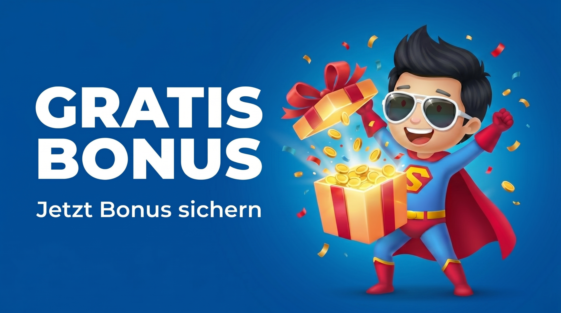 Registrieren Sie sich noch heute und sichern Sie sich Ihren Casino Gratis Bonus